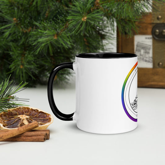 Mug with Color Inside - Rainbow Logo